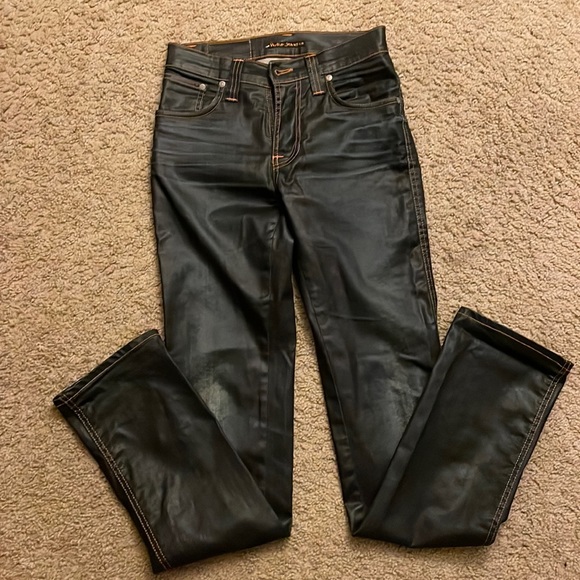 Nudie Jeans Jeans Nudie Jeans Wax Dark Blue Denim Poshmark